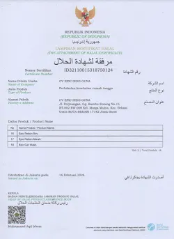 sertifikasi halal epic